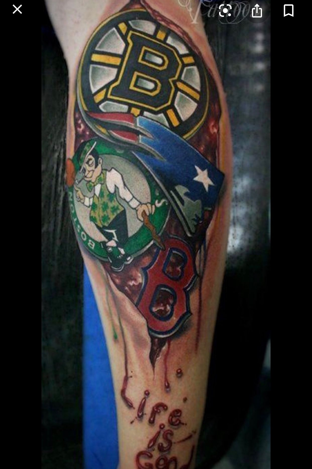 Love my tattoo! Go bruins!!!!  I tattoo, Boston bruins, Bruins