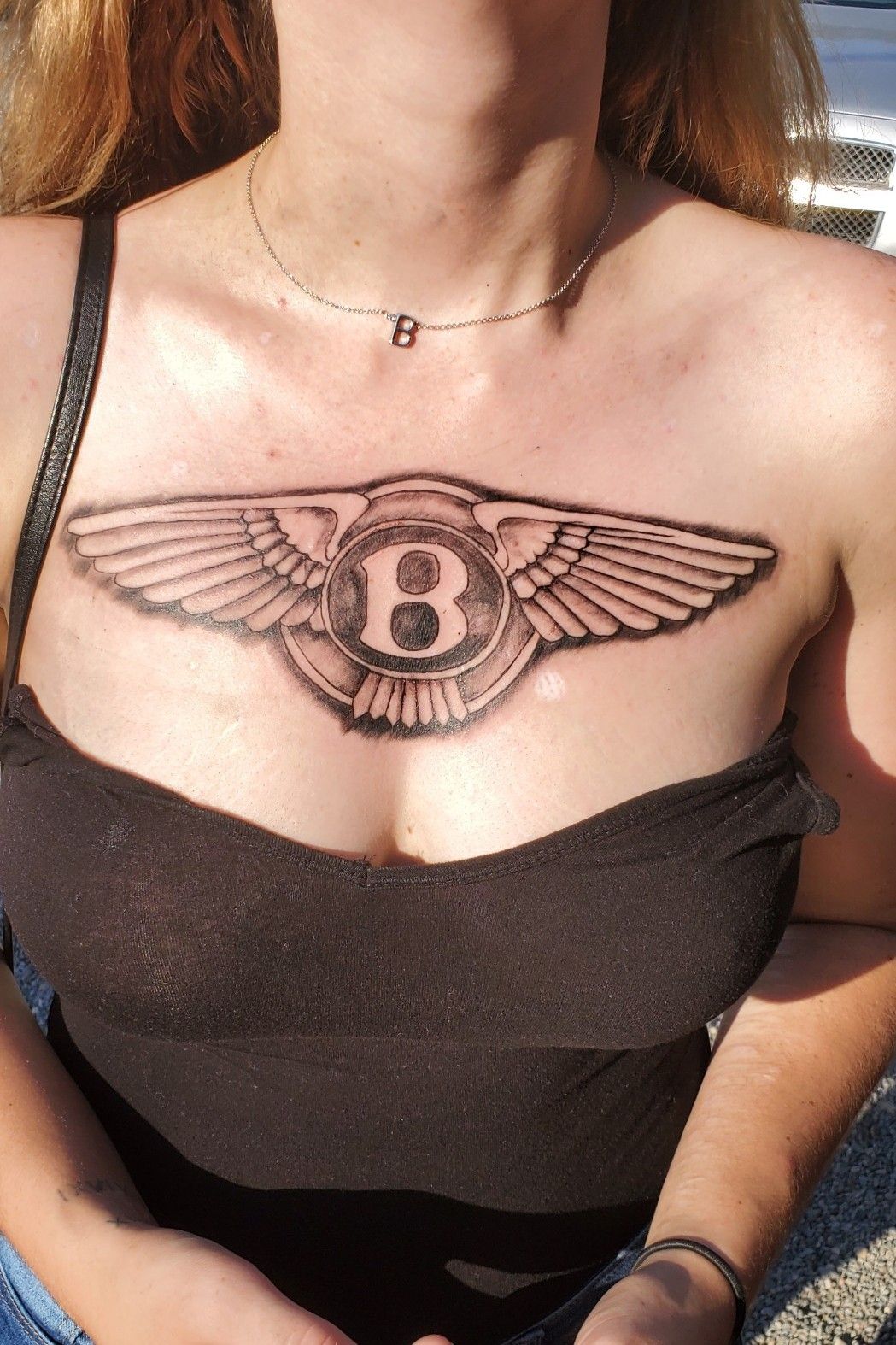 Brand loyalty Criminal suspect has Bentley logo tattooed on FOREHEAD   Daily Star