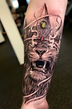 •LION KING• by @I_yump from www.yumptattoogallery.com. #Yumptattoo #Yump #Lion #liontattoos 