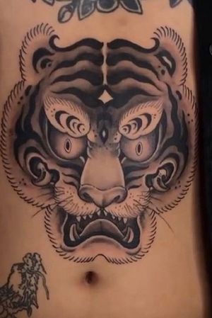Tiger by JK #dragon #traditionaljapanese 