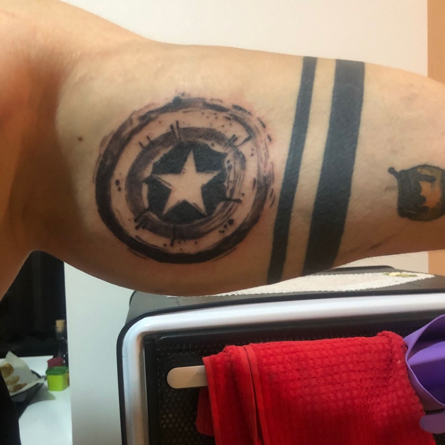 captain america shield tattoo ideasTikTok Search