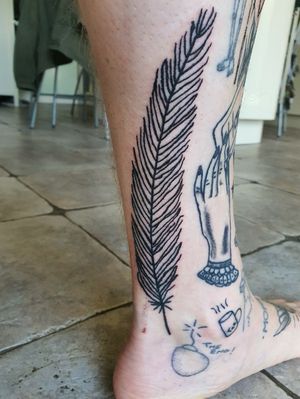 Feather tattoo 😍