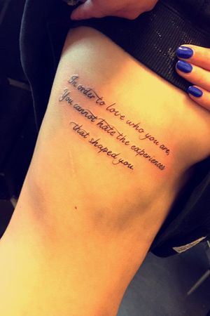 self love quotes tattoos