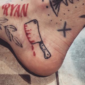 Handpoked Meat Cleaver 🍖 ☠