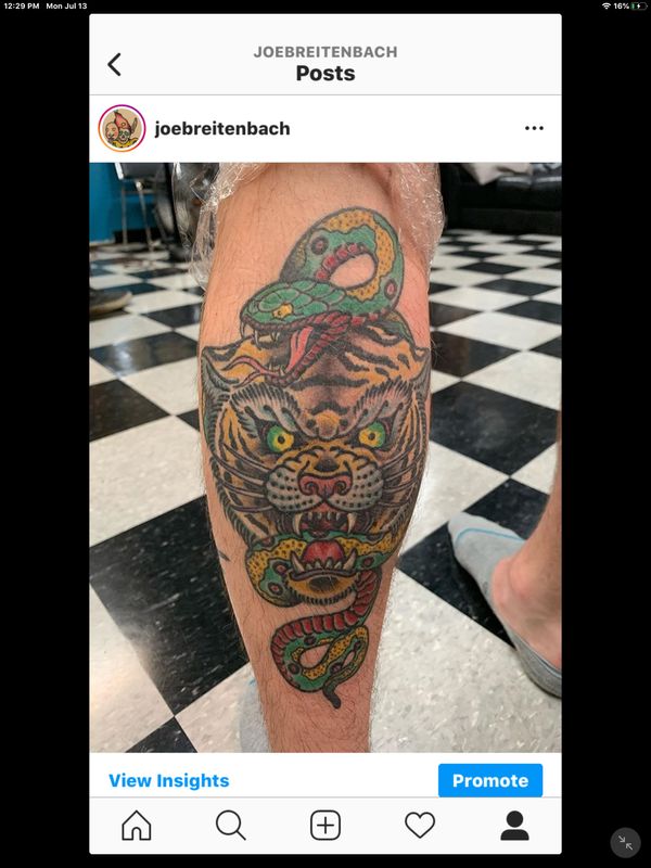 Tattoo from Joe Breitenbach