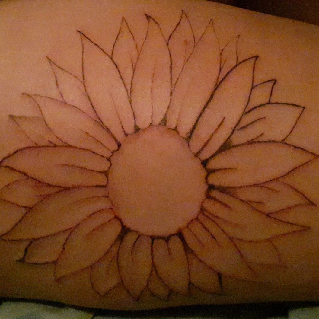 Sunflower Tattoo Images  Designs