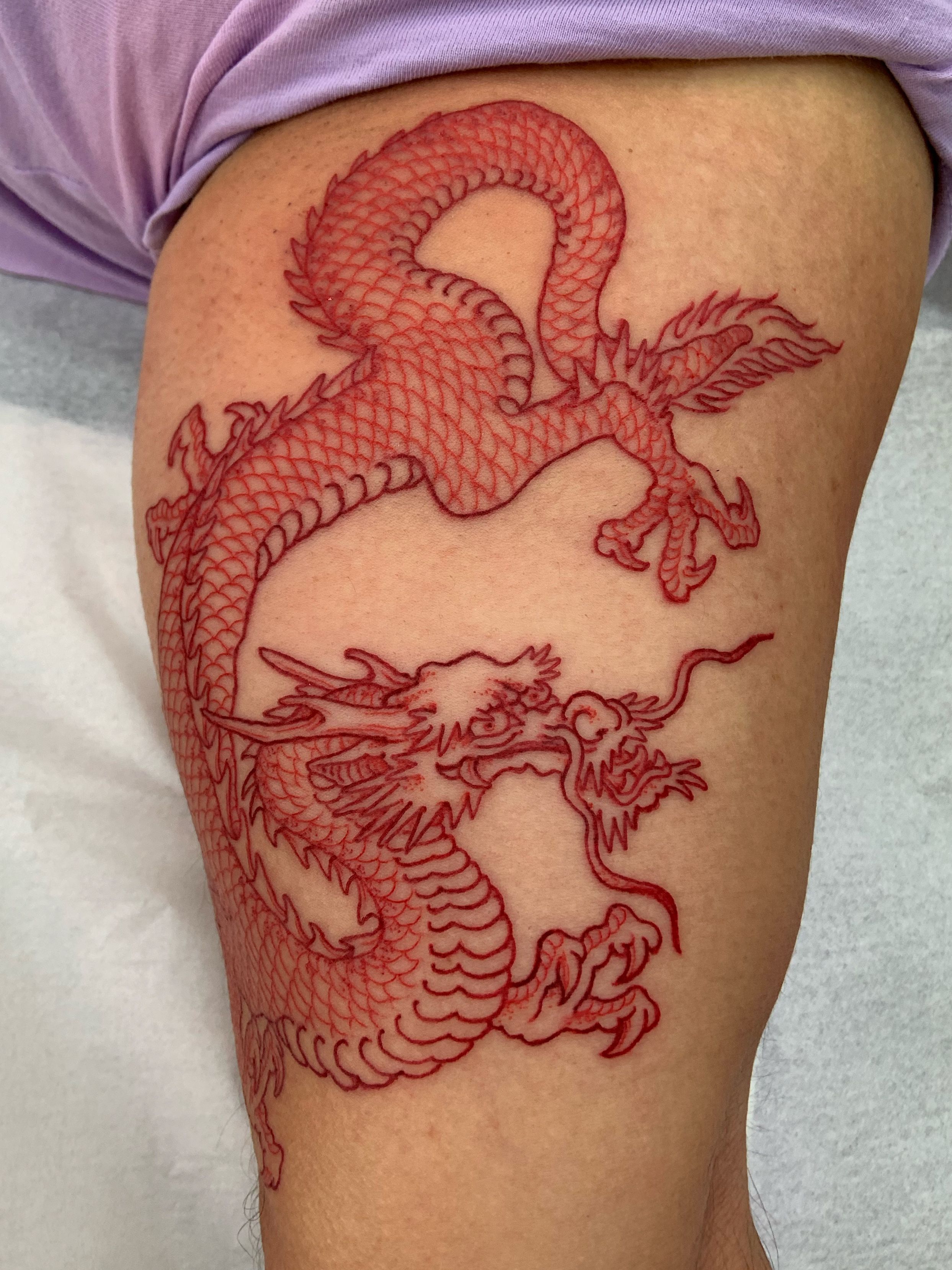 Red Dragon Tattoo Blueprint Pack – IMAGELLA