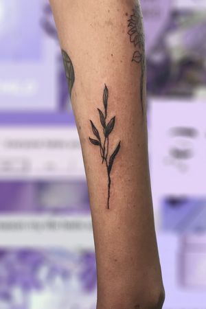 #plant #first #firsttattoo #tattoo #fineline