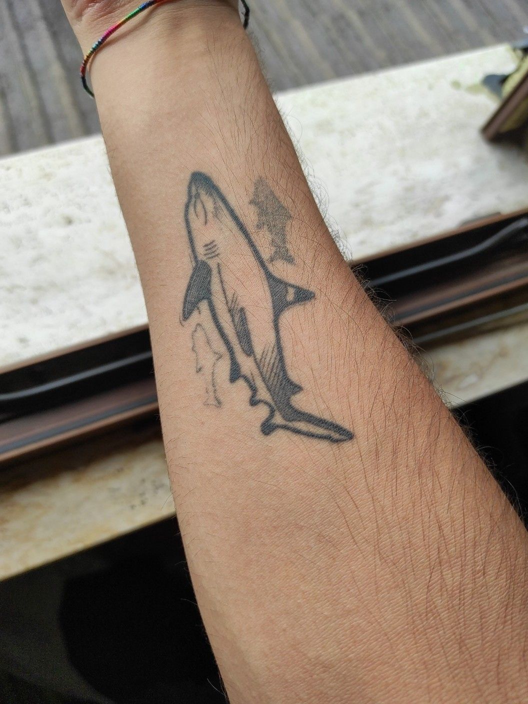 Shark Tattoo Stock Photo Picture And Royalty Free Image Image 104616622