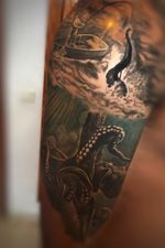 #Onlythebesttattooart #tattoo #ink #cristianrodrigueztattoos #blackandgrey #realism #surrealism #dotwork #ornamental #tribal #geometric #colortattoo #fuerteventura #tattooartist #art #tatuador #pulpo #octopustattoo