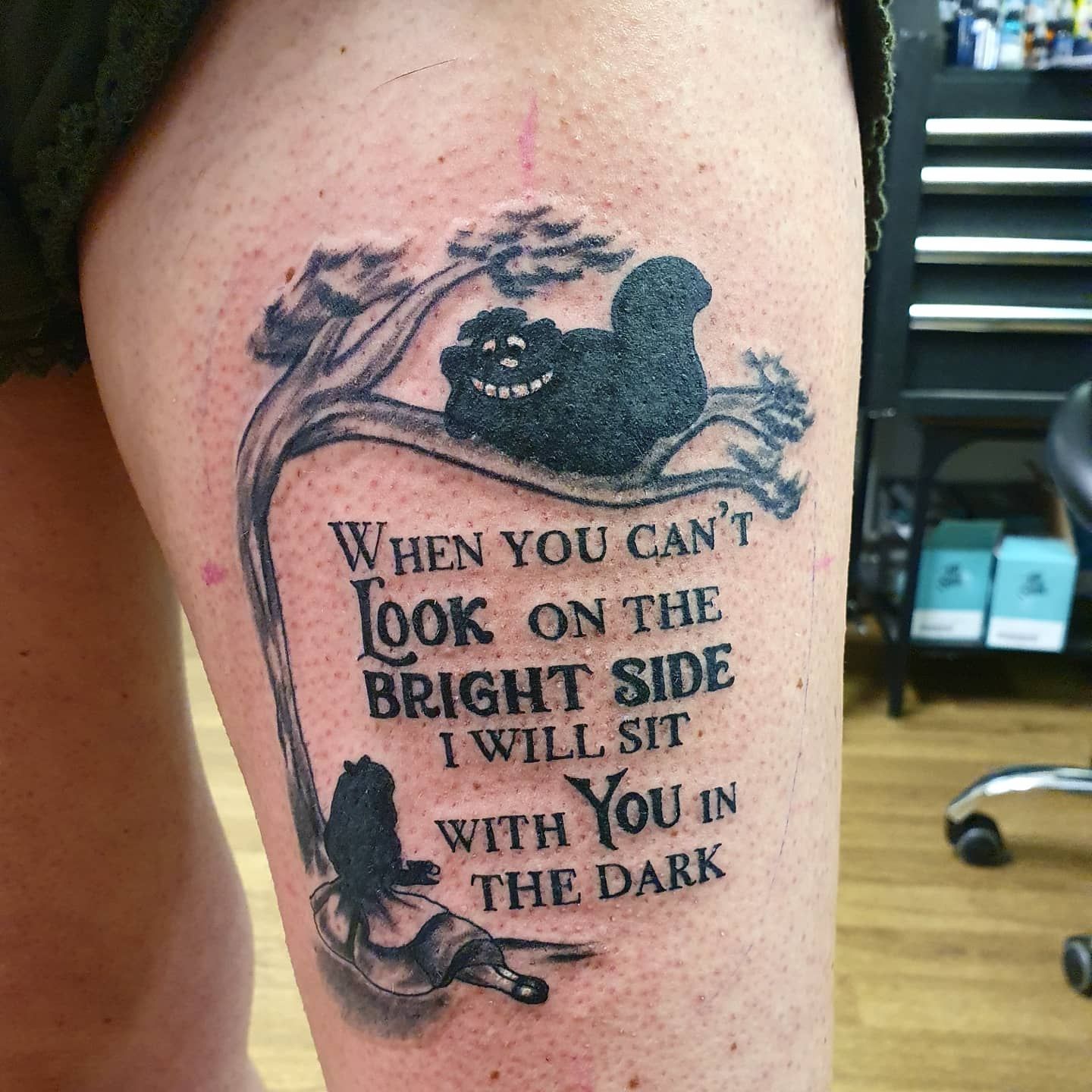 Its going to be difficult to look on the bright side of laser tattoo  removal  rbadtattoos