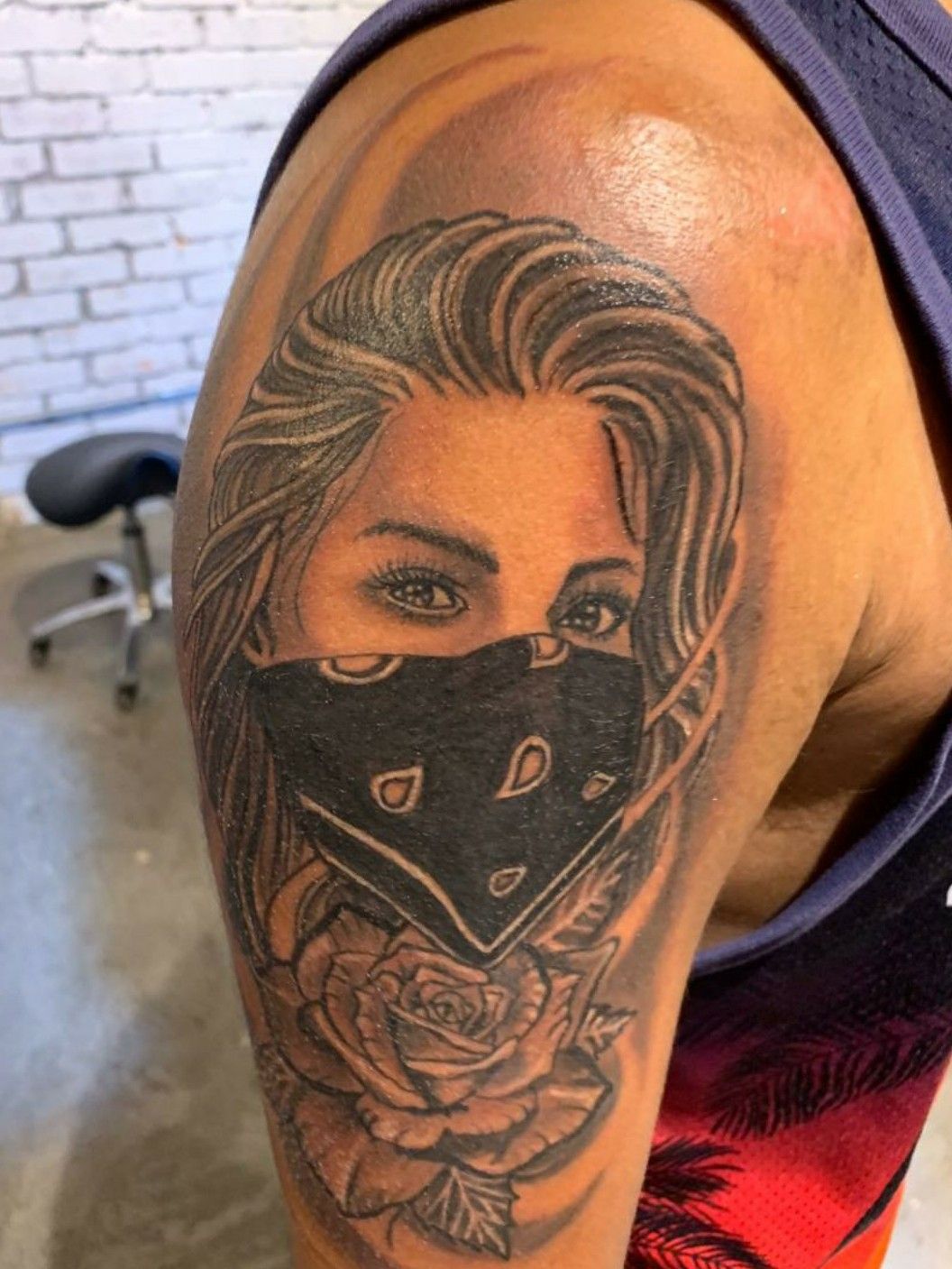 Tattoo uploaded by TATTOO HUB Malaysia • #ChicanoGirl #chicanostyle •  Tattoodo