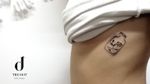 Small & cute tattoo 🖤🖤🖤 #lovethedot #thedottattooboutique #tattooboutique #smalltattoos #sexytattoo #tattooideas #tattoo #flashtattoo #flower #flowertattoo #cutetattoos #neasmirni #neasmyrni #Athens #Greece #tattoostudios #tattooshop #tattoostudio #tattoodo 