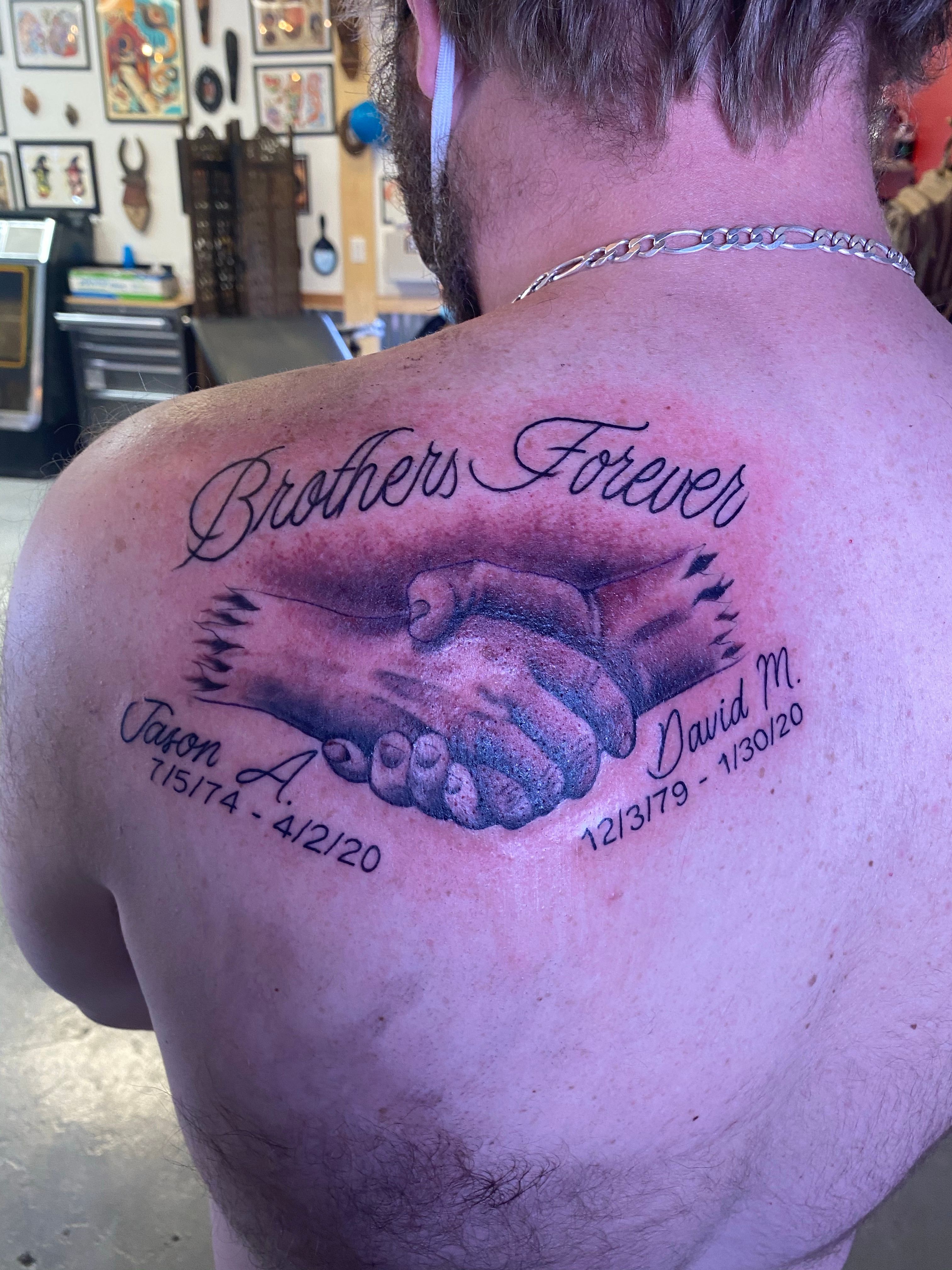 Brothers never let go   Ben proost tattoo  Facebook