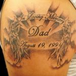 Would love to get this on my arm but instead of dad and the date I want my 2 other uncles name