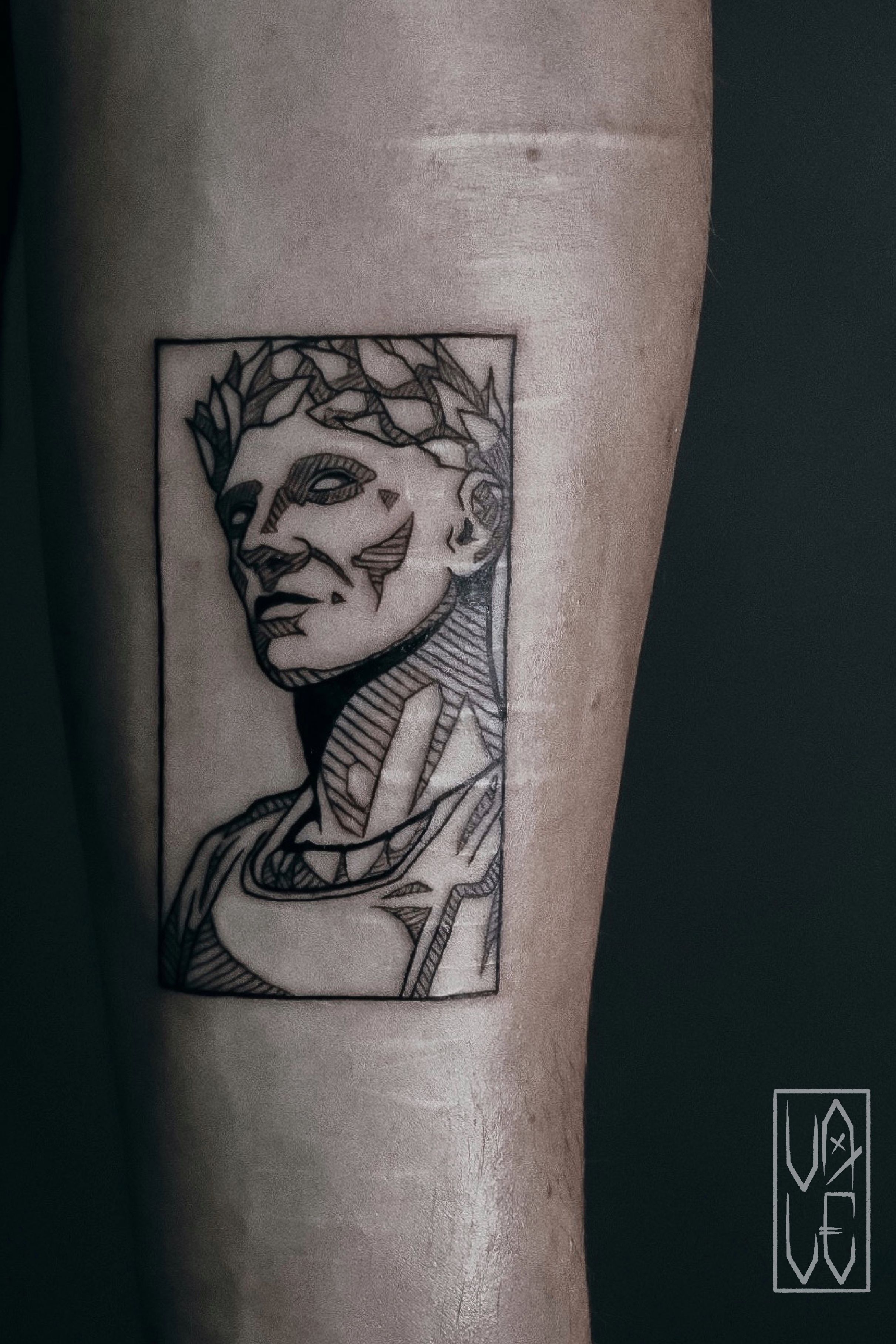 Julius Caesar tattoo by Tamas  Underworld Tattoo  Facebook
