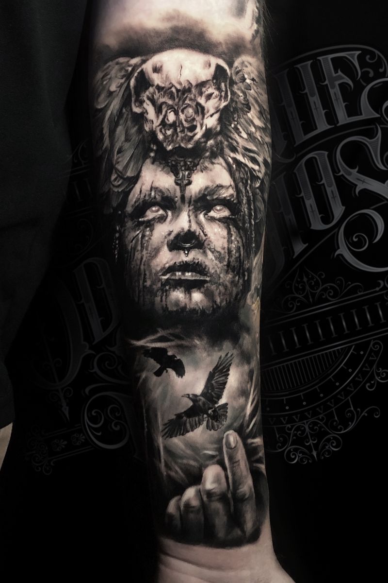 Tattoo uploaded by Tye Tremblay • THE MORRIGAN The Morrígan was the