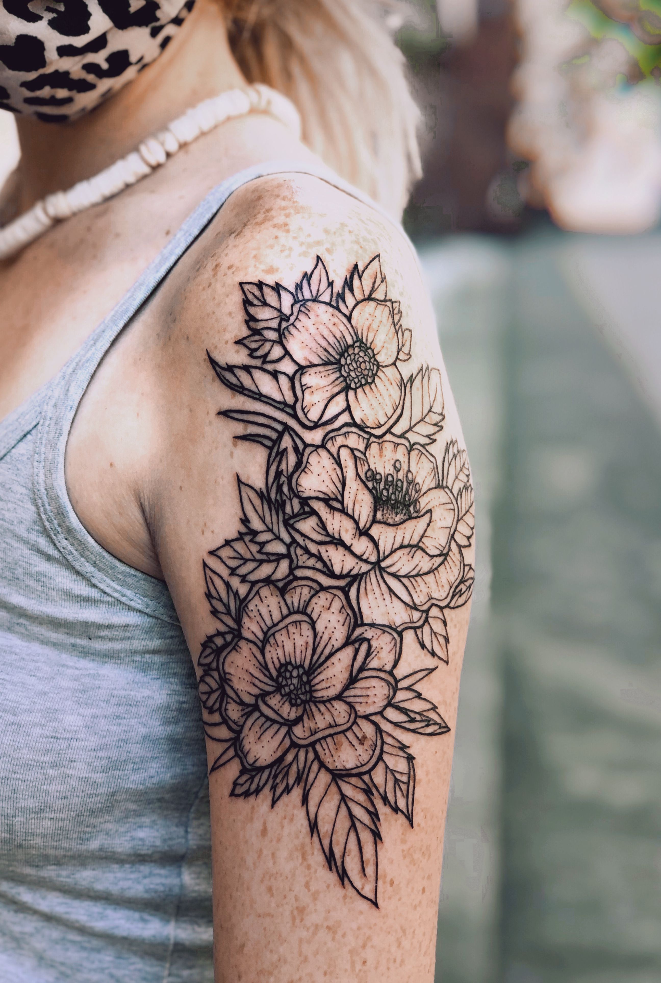Tattoo uploaded by Struck by Rose  Customs flower arrangement  Tattoodo