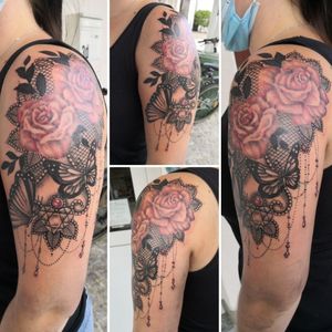 Tattoo by Pain in black Tattoo