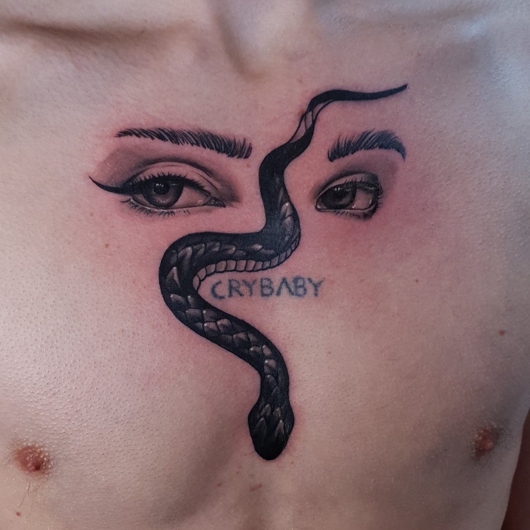 Leone Tattoo Konstanz  eye teardrops realistic ornamentation snake  tattoo tattoos tattookonstanz by Attila Leone Tattoo Konstanz   Facebook