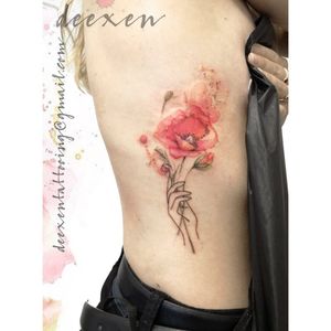 You will grow beautifully in your Own Way ➡️Contact: deexentattooing@gmail.com 🥀Merci Emma! . . . #watercolortattoos #aquarelle #aquarelleart #watercolortattooartist #watercolor #watercolortattoodesign #tatouage #deexen #tatouageparis #tatouageaquarelle #tattooartists #tattoo #tattooart #tattoos #tatouages #deexentattooing #coquelicottattoo #watercolorpoppies #colortattoos #redpoppies #poppyflower #wildpoppies #poppies #coquelicots #poppiestattoo #coquelicot #flowertattoos #poppytattoo #poppylove #flowertattoodesigns 