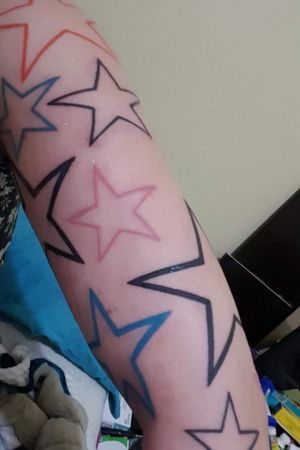 Half sleeve stars 