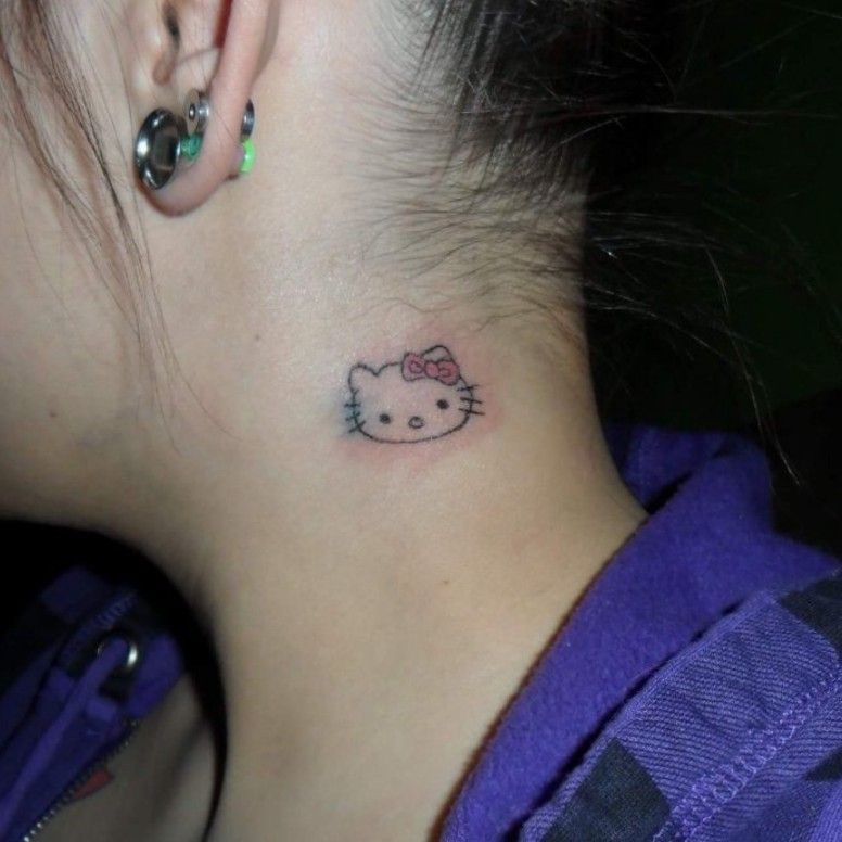 Dermagraffiti Tattoo  Well hello kitty A small walkin  dermagraffititattoo hellokittytattoo  Facebook