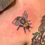#small #bee #bumblebee tattoo