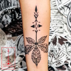 Leaf Arm Tattoo