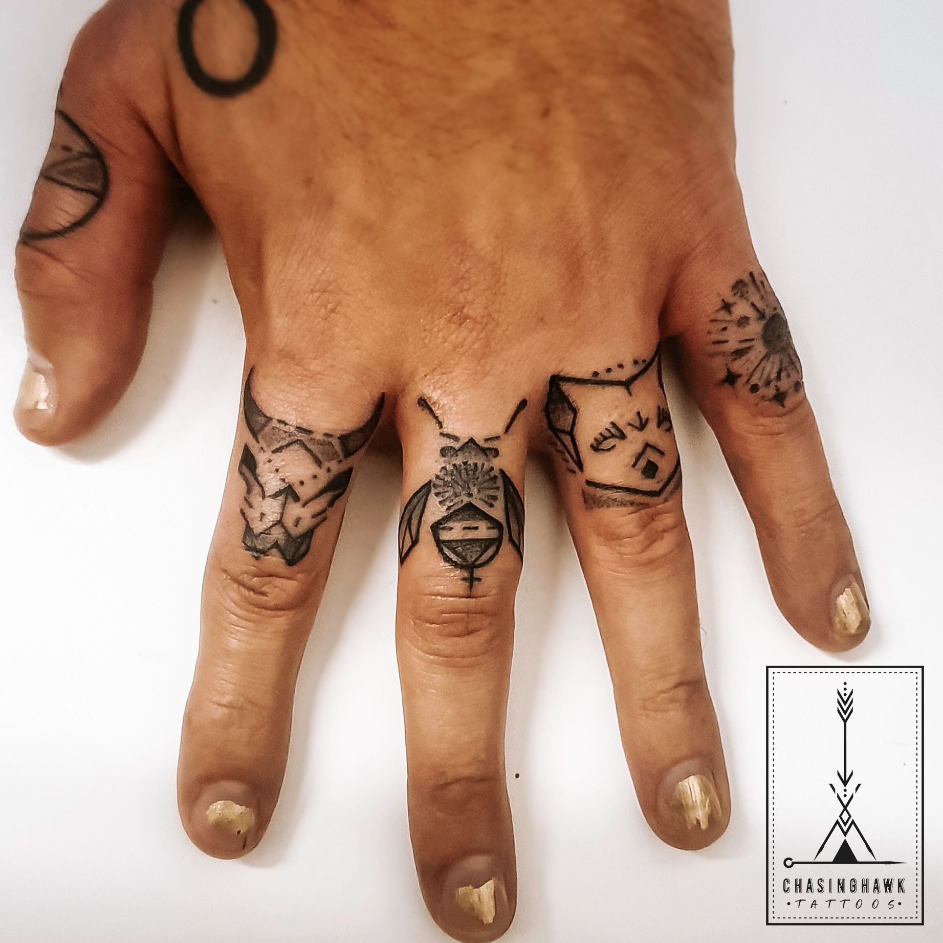 Pin en Finger Tattoos