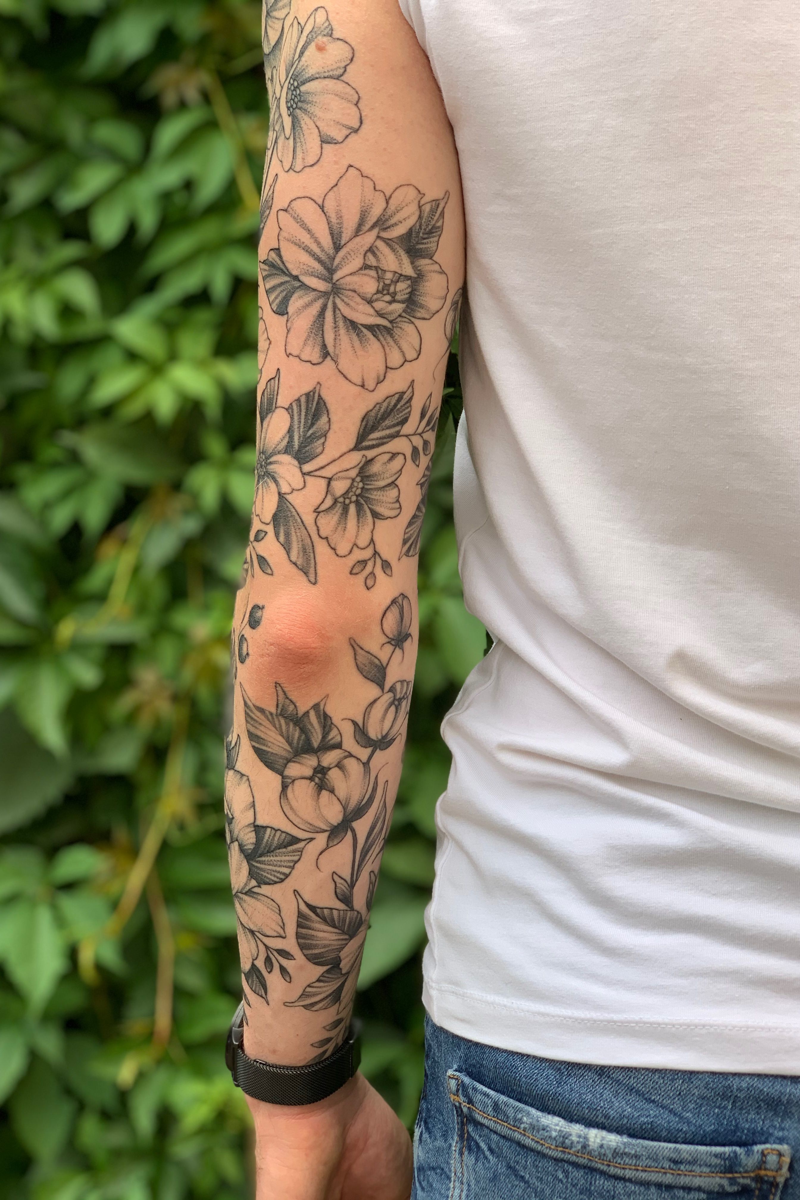 16 Floral Tattoos On Sleeve For Men