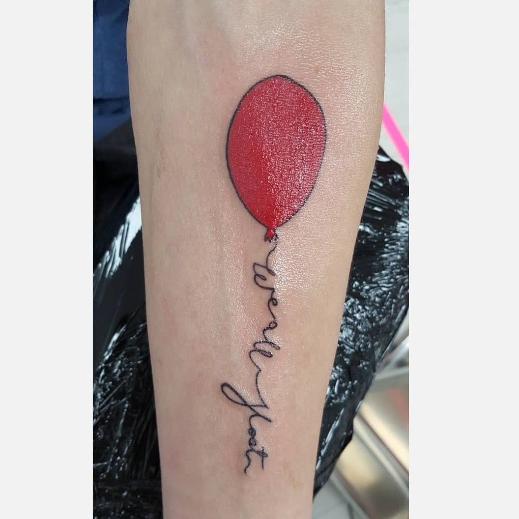 pennywise balloon tattooTikTok Search