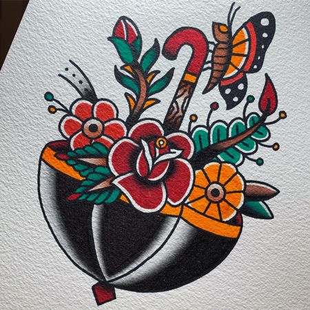 Flash tattoo