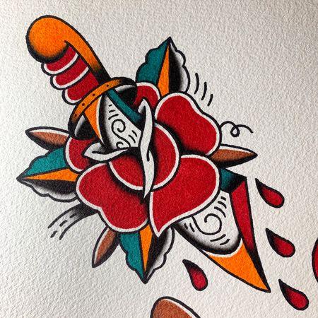 Flash tattoo