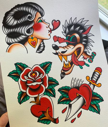 Flash tattoo