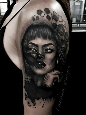  Imagine ✨ #tattooapprentice #tattooart #tattoer #blackandgrey #artist 