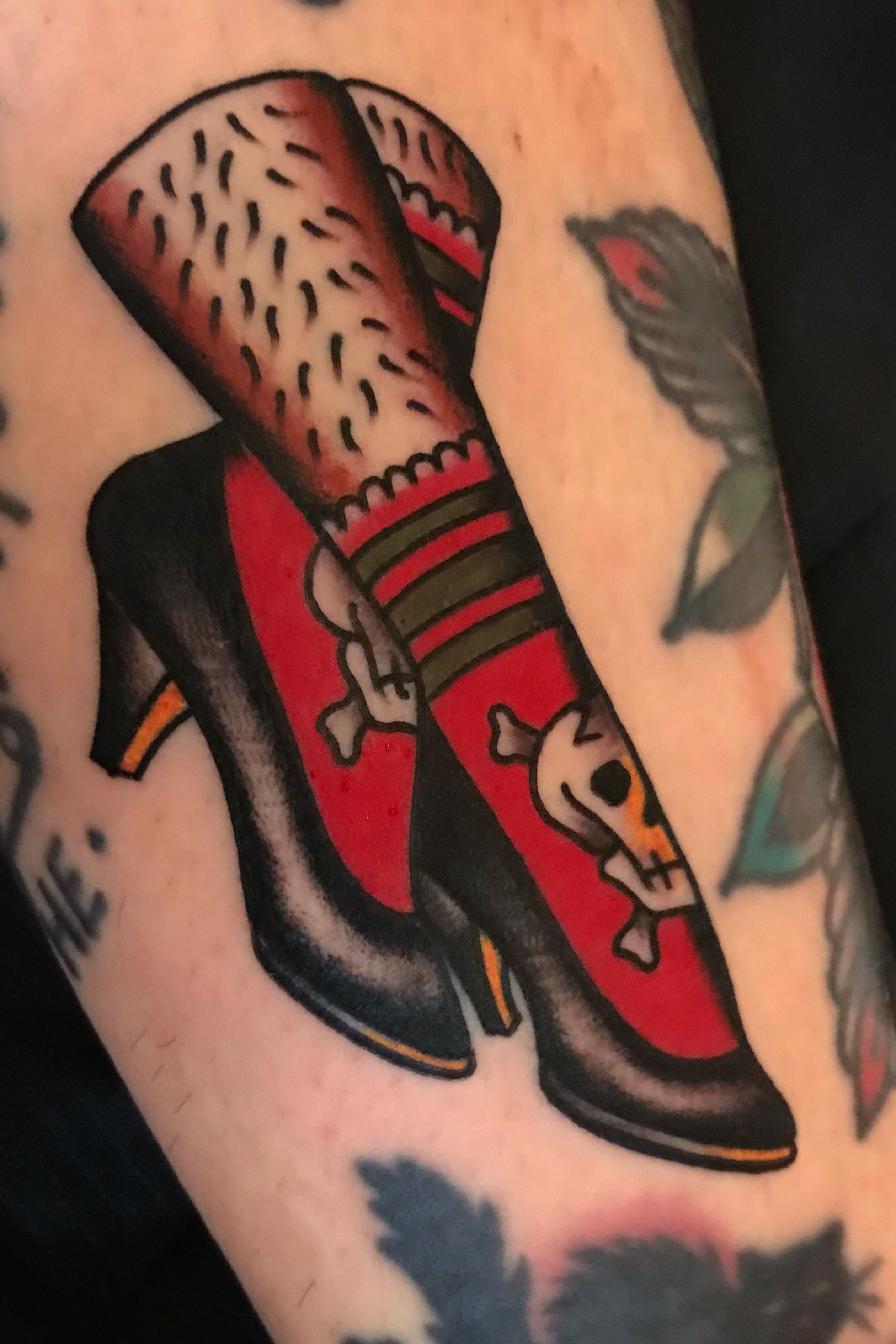 Ruby slippers | Shoe tattoos, Picture tattoos, Oz tattoo