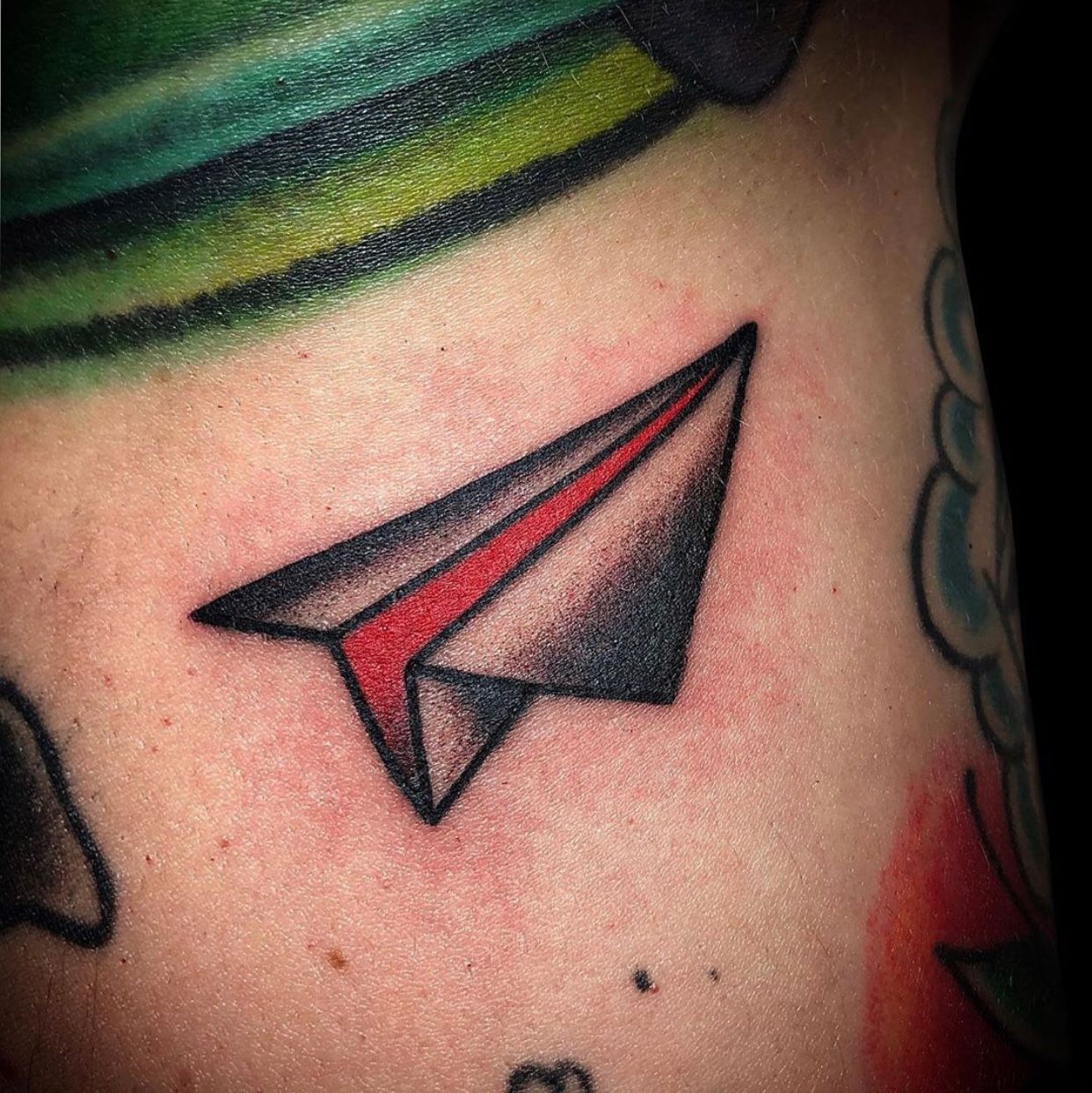 101 Best Paper Airplane Tattoo Designs You Need To See!