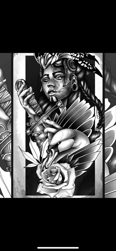 Flash tattoo