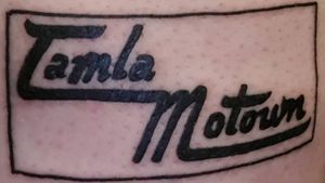 Fresh (around 5-6 hours old) :-)Done by Georgie Carville at Absolute Ink#Motown #TamlaMotown 