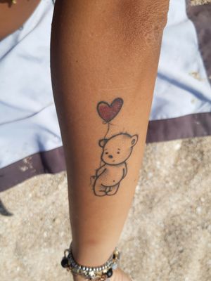 Tattoo uploaded by Elena Finotello • Lettering. Lettere a cuore. • Tattoodo