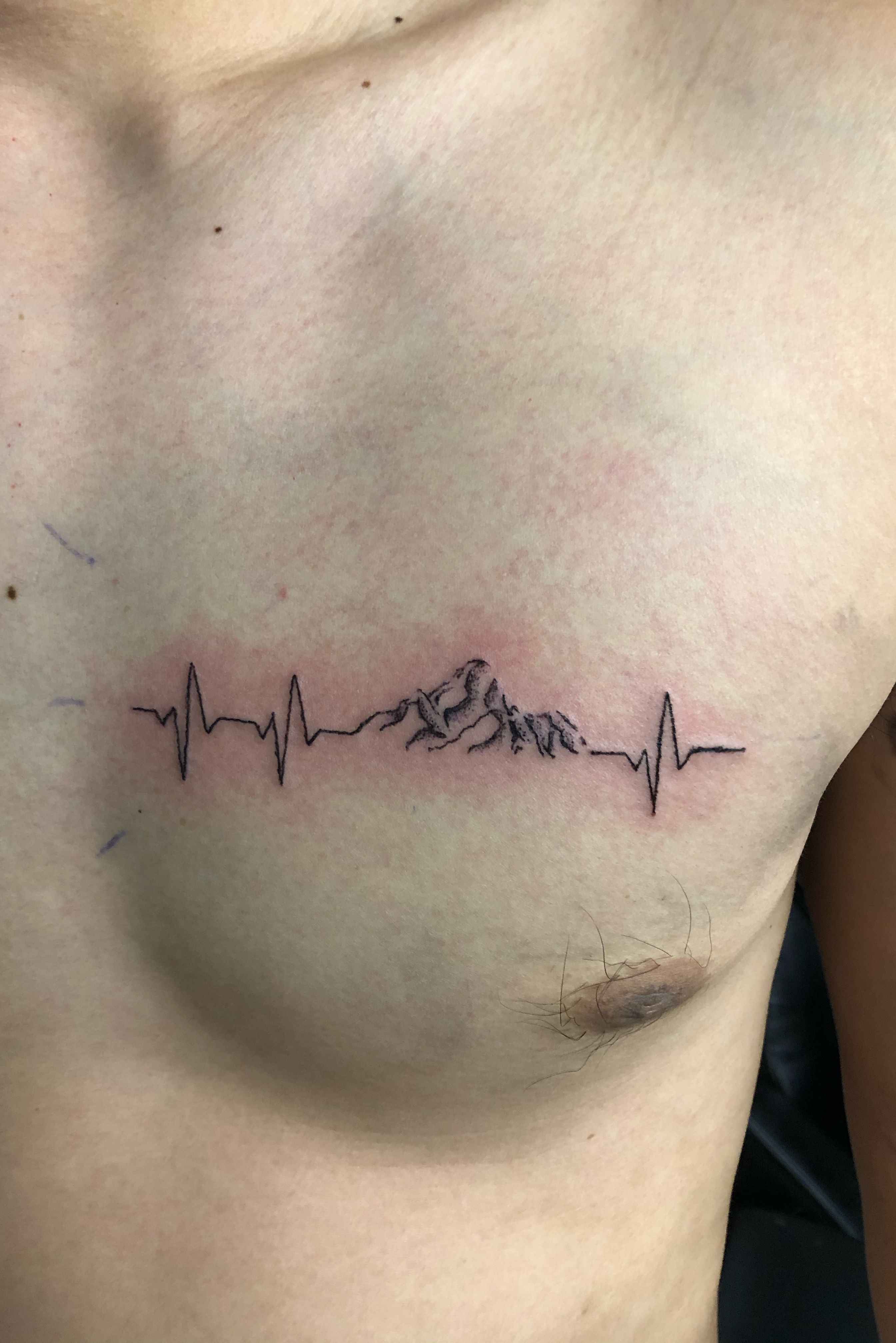 First Tattoo, Longs Peak : r/tattoo