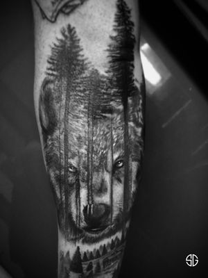 • Wolf •  Custom blackwork project in progress by our resident @roudolf.dimov.art 🐺 For bookings and info:•🌐 https://southgatetattoo.co.uk/booking/•📧 info@southgatetattoo.co.uk •📱07456415895‬(WhatsApp only) ⚡️⚡️⚡️#wolftattoo #foresttattoo #blackworkproject #blackworktattoo #customtattoo #southgatetattoo #northlondon #southgatesgtattoo #london #londontattoo #SGTattoo #southgate #northlondontattoo #forearmtattoo