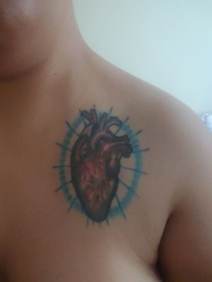 Heart on shoulder