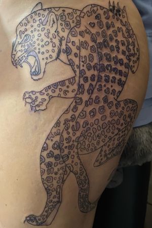 Leopard outline 