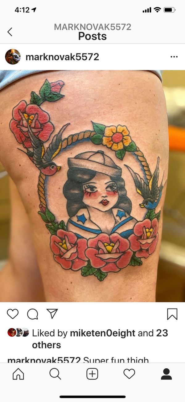Tattoo from Mark Novak