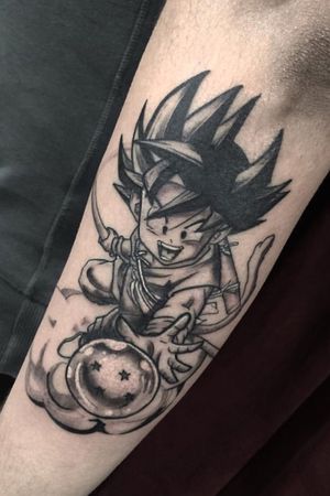 Goku !! #tattooartist #Tattoodo #tattoodobr #tattooart #tattoo2me #dragonball #dragonballz #goku 