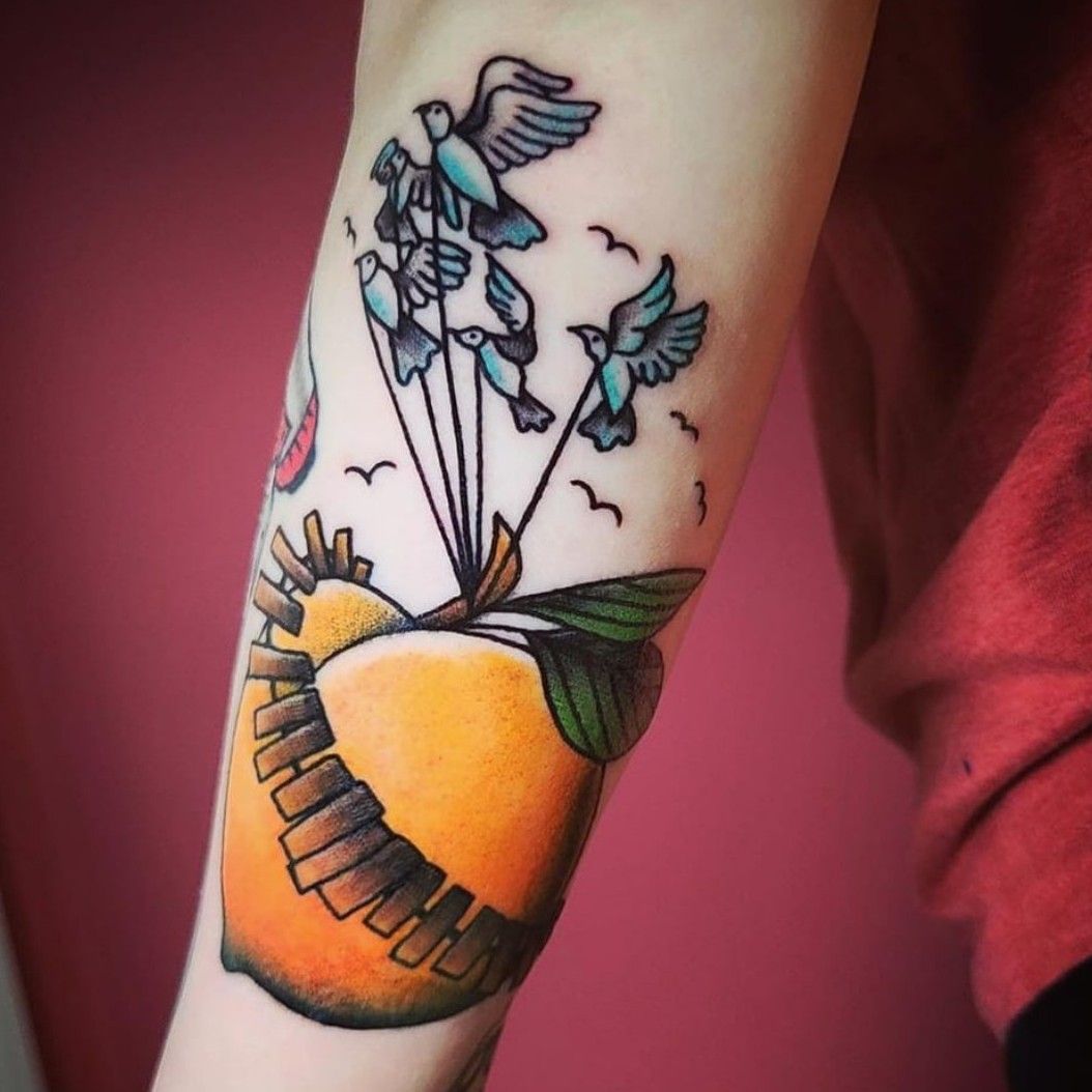 Holly Branch Tattoos  Art  James and the Giant Peach Miss Spider   Facebook