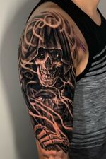 Grim reaper done in one session. 10hrs.