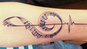 Found this on pintrest. I love the design and the placement. Might do this on my forearm too.